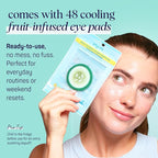 SpaLife Cooling Cucumber Eye Pads | Mothers Day Gifts & Korean Dark Circles & - Image 8