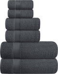 Elvana Home Ultra Soft 6 Pack Cotton Towel Set, Contains 2 Bath Towels 28x55 by Unknown