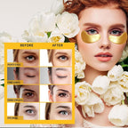 Under Eye Patches for Puffy Eyes Treatment 30 Pairs, 24K Gold Under Eye Masks - Image 4