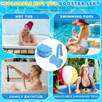 Yerliker 2 Pcs Foldable Hot Tub Booster Seat - Image 6