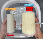 100% Large Nature 6 Pack of Organic Loofahs Loofah Spa Exfoliating Scrubber - Image 2