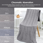 JML Bath Towels Set of 2, Large Microfier Body Towel - Image 8