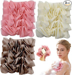 3-Pack Loofah Washcloth Combo 2-in-1, Exfoliating Soap Saver Pouch by Unknown