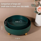 Anyoifax Makeup Perfume Organizer Tray 360 Degree Rotating Lazy Susan Skincare - Image 5