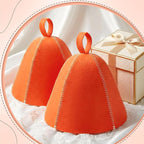 JaGely Sauna Hat for Men Women Sauna Hat Vaporarium Cap Russian Banya Cap for - Image 5