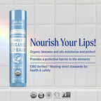 Dr. Bronner’s Organic Lip Balm 6-Pack Natural, Moisturizing, Petroleum-Free Lip - Image 2