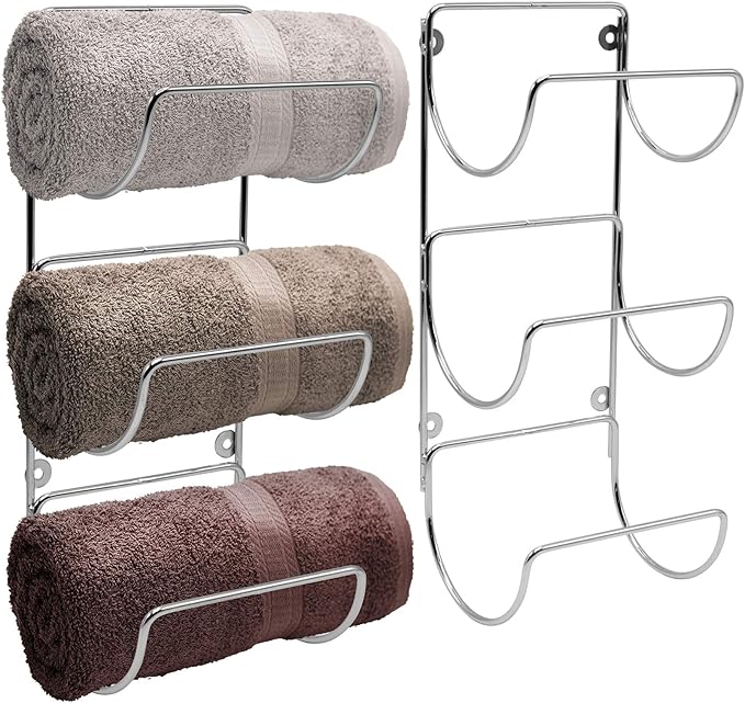 Sorbus Towel Holder for Bathroom Wall by Sorbus