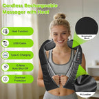 UFFAE Cordless Shiatsu Neck and Back Massager - Image 3