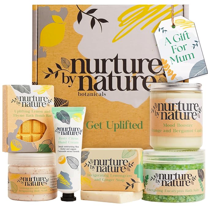 Nurture by Nature RELAX & UPLIFT Spa Kit by NurturebyNatureBotanicals