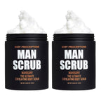 Body Prescriptions Men’s Exfoliating Body Scrub – Ultimate Skin Cleansing Wash by BodyPrescription