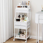 HapiRm Floor Makeup Organizer Storage by HapiRm