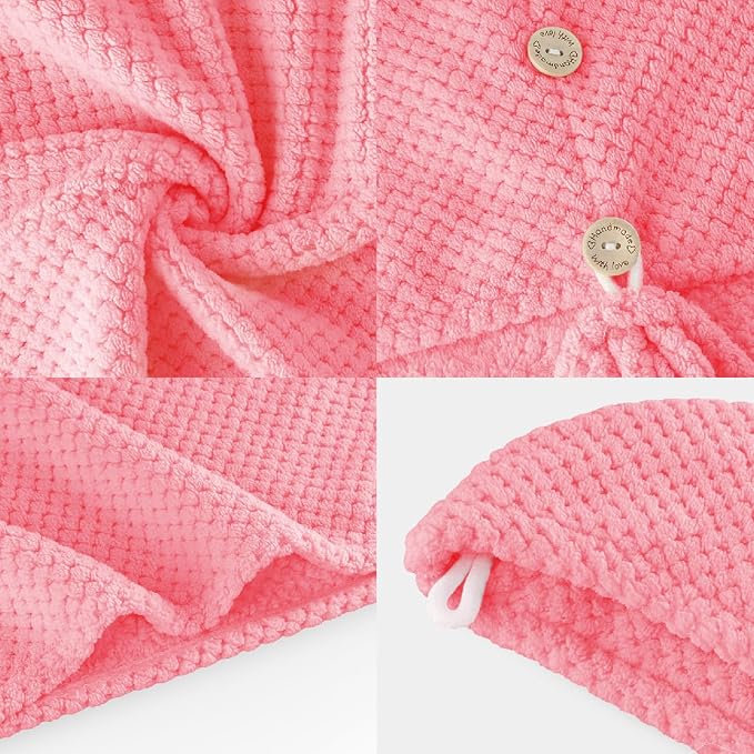 MaopaoBeauty 2 Pack Microfiber Hair Towel Wrap - Image 5