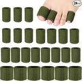 Blulu 24 Pieces Toe Tubes 0.98 Inches Cushion Tube Corn Pads by Blulu