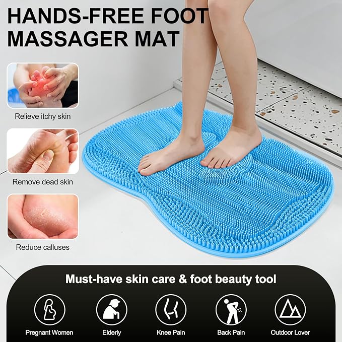 Bath Shower Foot Scrubber Mat - Image 4