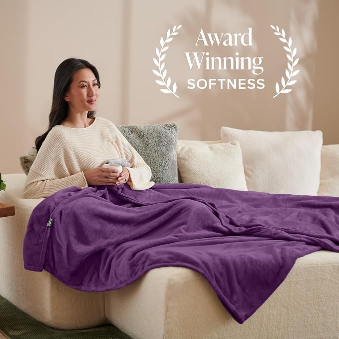 Bare Home Fleece Blanket - Image 2