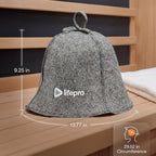 LifePro Wool Sauna Hat - Image 2