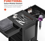 OmySalon Salon Trolley Cart, Hair Stylist Station - Image 5