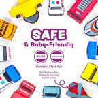 Tub Works® Emergency™ Cars Light Up Bath Toys, 12 Pack | Water-Activated Light - Image 7