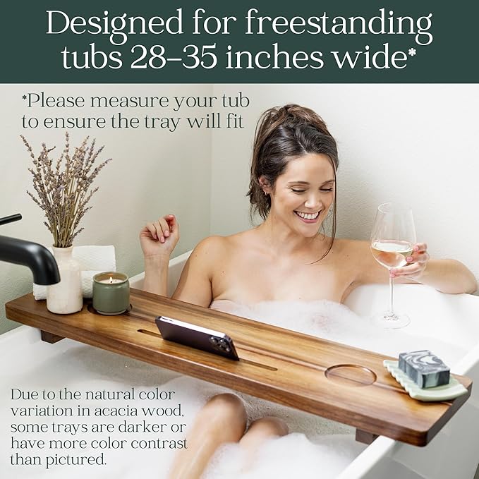 Premium Nature Shed Bathtub Tray - Image 2