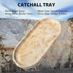 Koville Egypt Natural Marble Tray, Catchall Tray - Image 6