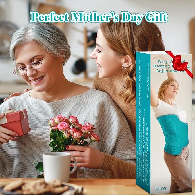 Heating Pad for Back, Heating Pad for Period Cramps/Waist/Stomach - Image 8