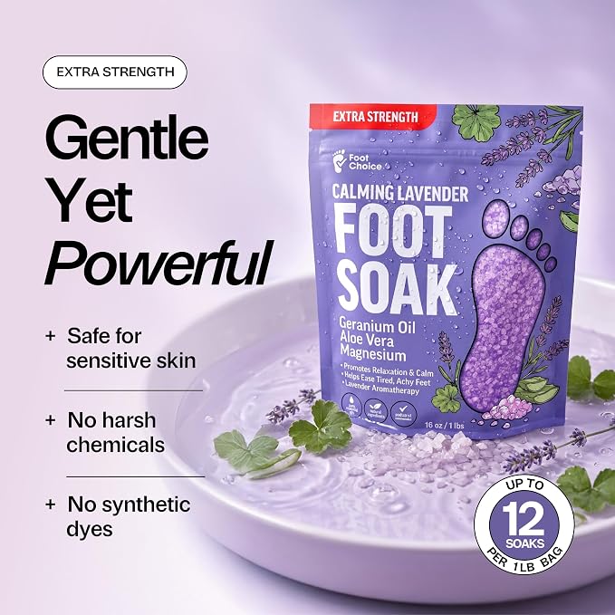 Lavender Foot Soak with Epsom Salt - Image 5