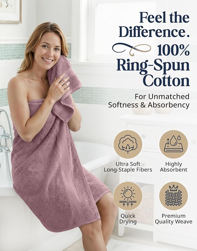 LANE LINEN 100% Cotton Turkish Towels - Image 2