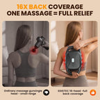 16 Head Massage Gun Deep Tissue Percussion Massager - Image 8