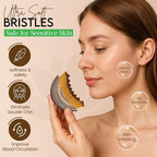 Pack of 2 Lymphatic Contour Face Brush, Lymphatic Drainage Massager, Double - Image 4
