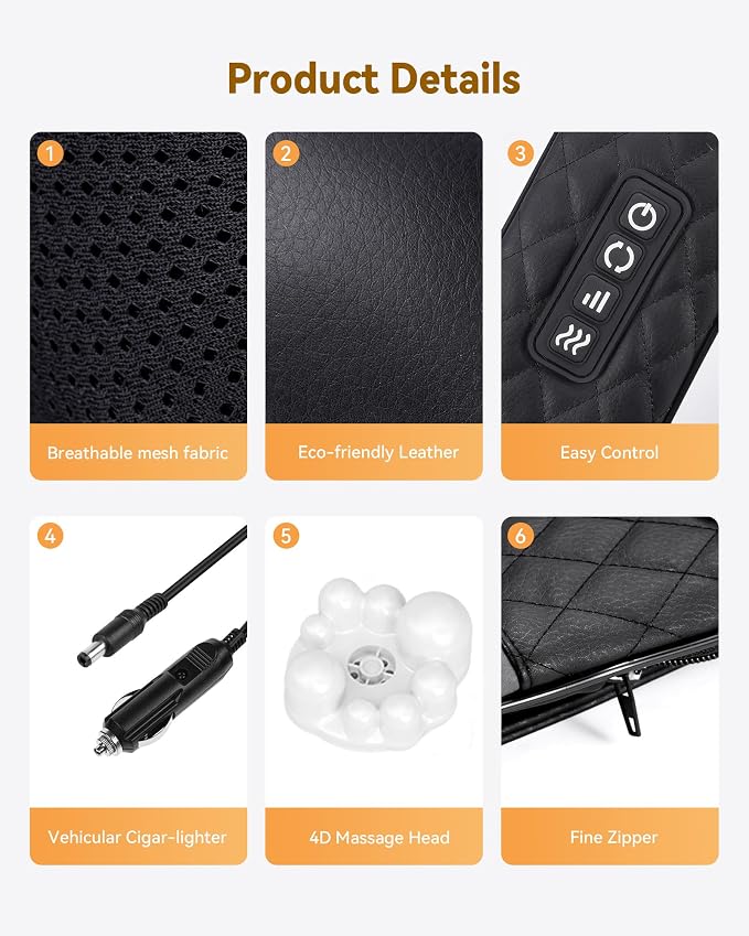 Shiatsu Neck and Back Massager - Image 7