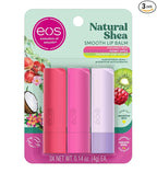 eos Natural Shea Lip Balm, Honey Apple, Coconut Milk & Raspberry Kiwi Splash by eosproducts