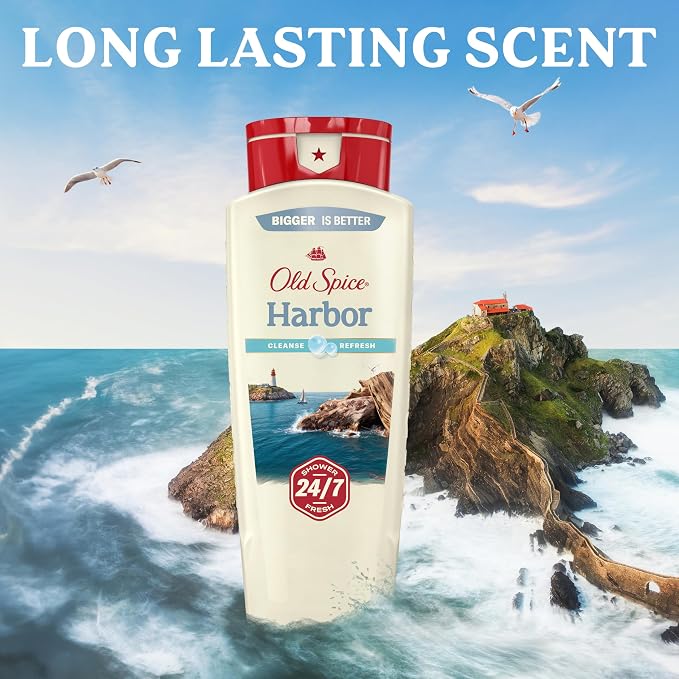 Old Spice Cleansing Body Wash for Men, 24/7 Shower Fresh - Image 6