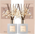 Cocorrína Reed Diffuser Set, 6.7 fl.oz Clean Linen 2 Packs Scented Diffuser by COCORR%C3%8DNA
