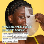 Vitamasques Pineapple Face Sheet Mask 7 Pack - Image 2