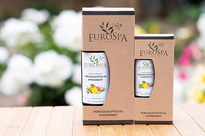EuroSpa Aromatics Pure Eucalyptus Oil ShowerMist and Steam Room Spray, - Image 2