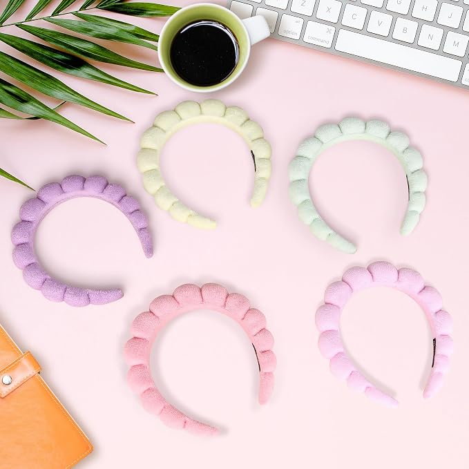 10 Pcs Spa Headband Bulk for Women Makeup Headband for Washing Face - Image 4