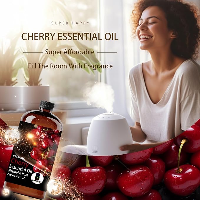 Cherry Essential Oil, Cherry Oil 8 Fl Oz 240ML - Image 3