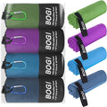 BOGI 4 Pack Microfiber Travel Sports Towel-Quick Dry Towel, Soft Lightweight by BOGI