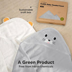 KeaBabies Hooded Baby Towel for Newborn - Image 8