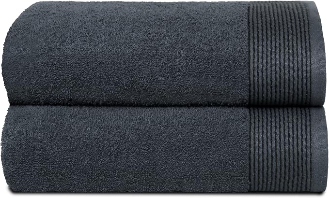 Belizzi Home Ultra Soft 2 Pack Oversized Bath Towel Set 28x55 inche, 100% by Unknown