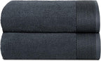 Belizzi Home Ultra Soft 2 Pack Oversized Bath Towel Set 28x55 inche, 100% by Unknown