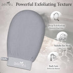 Exfoliating glove for Shower & Exfoliating body scrubber – 100% Vegan Viscose - Image 5