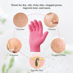 Evridwear Exfoliating Glove Shower Gloves Exfoliate Dead Skin - Image 6