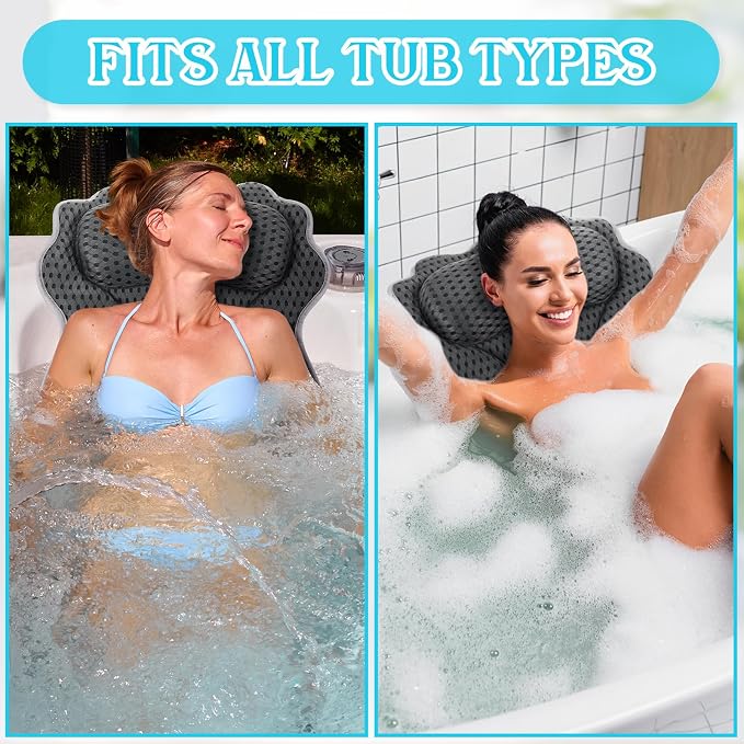 Novabright Bath Pillow and Mat Set - Image 2
