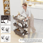 3 Tier Drawer Shelf Beauty Cart - Image 4
