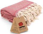 Bazaar Anatolia Turkish Beach Towel – 100% Cotton, Quick Dry, Sand Free Towel - Image 9