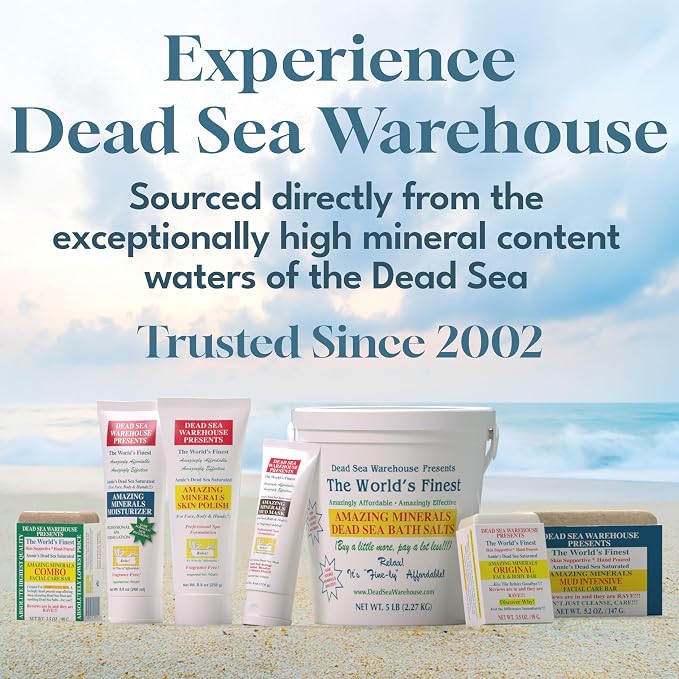 Dead Sea Warehouse-Amazing Minerals Dead Sea Bath Salts, 100% Full Mineral - Image 7