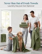 Casa Platino 100% Luxury Bath Towel Pack of 12 - Image 4