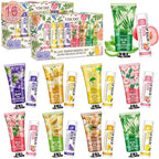 VISCOO 16 Pack Bulk Lip Balm and Hand Cream Set, Mothers Day Gifts, Teacher by VISCOO