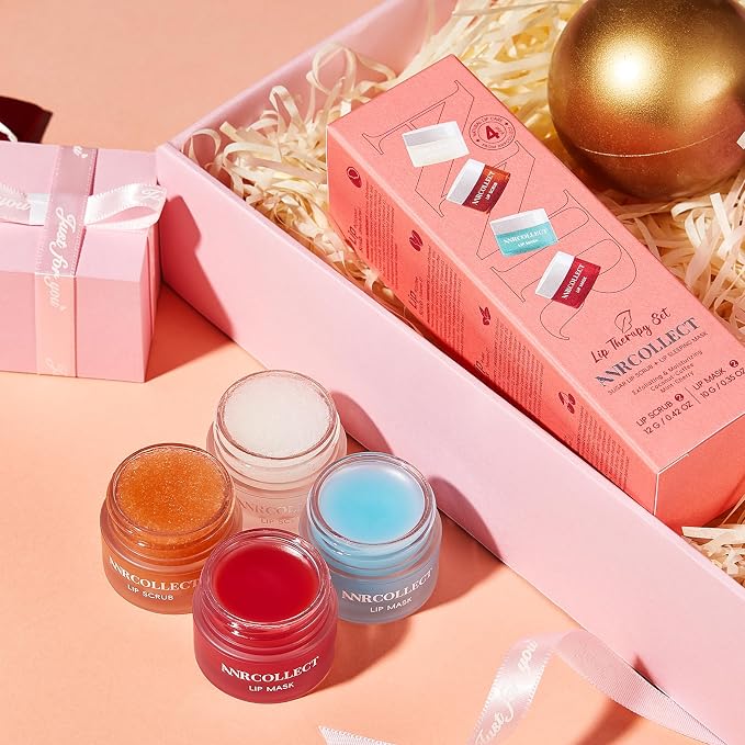 ANRCOLLECT Lip Scrub and Lip Mask Set- Lip Treatment Care Kit - Image 9